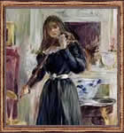 Figura pintada por Berthe Morisot.