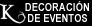 Decoraci&oacute;n de eventos..