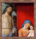 Tela al óleo de Mantegna.