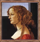 Retrato de dama italiana.