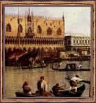 Vista del palacio Ducal veneciano.