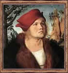 Retrato realizado por el maestro Cranach.