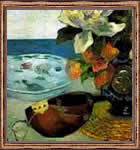 Naturaleza muerta del maestro Gauguin.