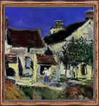 Pintura impresionista extraordinaria del maestro Sisley.