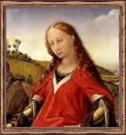 Pintura religiosa por Van der Weyden.