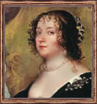 Dama del siglo 17 pintada por Van Dyck.