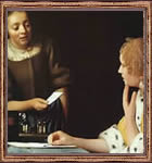 Retrato magnífico de Jan Vermeer.